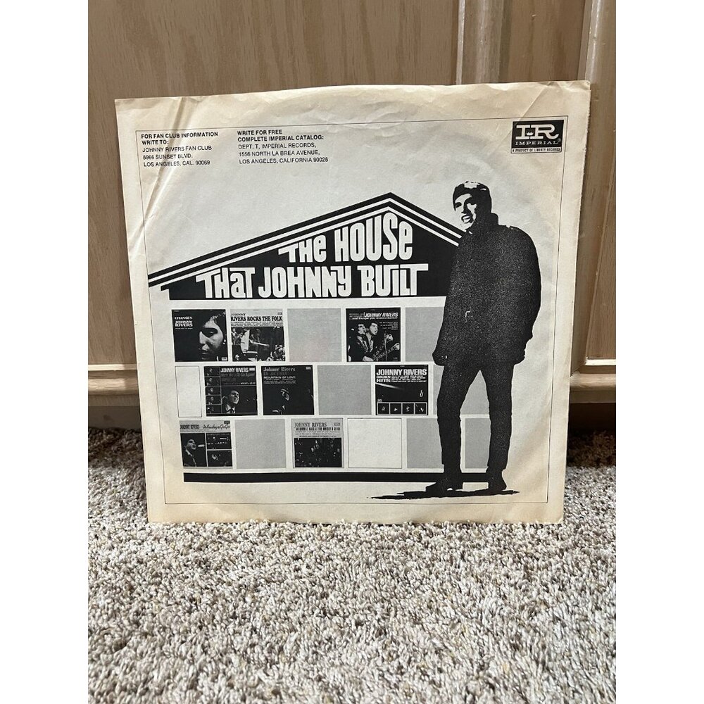 1967 Johnny Rivers Rewind Vinyl LP Gatefold Imperial LP-9341 - Picture 13 of 15